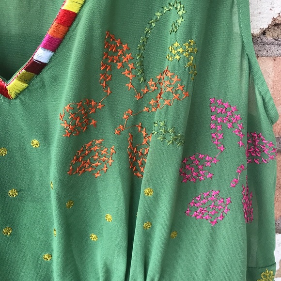Sundance “ Botanica” Embroidered Dress - Picture 4 of 11